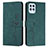 Custodia Portafoglio In Pelle Cover con Supporto Y03X per Motorola Moto G100 5G Verde