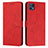 Custodia Portafoglio In Pelle Cover con Supporto Y03X per Motorola Moto G50 5G Rosso