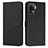 Custodia Portafoglio In Pelle Cover con Supporto Y03X per Oppo A94 4G Nero