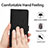 Custodia Portafoglio In Pelle Cover con Supporto Y03X per Samsung Galaxy A02