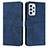 Custodia Portafoglio In Pelle Cover con Supporto Y03X per Samsung Galaxy A23 5G Blu