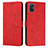 Custodia Portafoglio In Pelle Cover con Supporto Y03X per Samsung Galaxy A71 5G Rosso