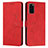 Custodia Portafoglio In Pelle Cover con Supporto Y03X per Samsung Galaxy S20 5G Rosso