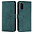Custodia Portafoglio In Pelle Cover con Supporto Y03X per Samsung Galaxy S20 5G Verde