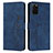 Custodia Portafoglio In Pelle Cover con Supporto Y03X per Samsung Galaxy S20 Plus 5G Blu