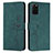 Custodia Portafoglio In Pelle Cover con Supporto Y03X per Samsung Galaxy S20 Plus 5G Verde