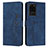 Custodia Portafoglio In Pelle Cover con Supporto Y03X per Samsung Galaxy S20 Ultra 5G Blu