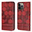 Custodia Portafoglio In Pelle Cover con Supporto Y04B per Apple iPhone 13 Pro