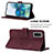 Custodia Portafoglio In Pelle Cover con Supporto Y04B per Samsung Galaxy S20 5G