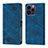 Custodia Portafoglio In Pelle Cover con Supporto Y05B per Apple iPhone 13 Pro Max Blu