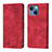 Custodia Portafoglio In Pelle Cover con Supporto Y05B per Apple iPhone 14 Plus Rosso