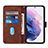 Custodia Portafoglio In Pelle Cover con Supporto Y07B per Samsung Galaxy S21 5G