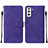Custodia Portafoglio In Pelle Cover con Supporto Y07B per Samsung Galaxy S21 5G