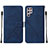 Custodia Portafoglio In Pelle Cover con Supporto Y07B per Samsung Galaxy S22 Ultra 5G