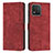 Custodia Portafoglio In Pelle Cover con Supporto Y07X per Huawei Honor X5 Rosso