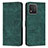 Custodia Portafoglio In Pelle Cover con Supporto Y07X per Huawei Honor X5 Verde