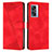 Custodia Portafoglio In Pelle Cover con Supporto Y07X per OnePlus Nord N300 5G Rosso