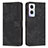 Custodia Portafoglio In Pelle Cover con Supporto Y07X per Oppo A96 5G Nero