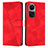 Custodia Portafoglio In Pelle Cover con Supporto Y07X per Oppo Reno10 Pro 5G Rosso