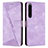 Custodia Portafoglio In Pelle Cover con Supporto Y07X per Sony Xperia 1 IV Viola