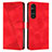 Custodia Portafoglio In Pelle Cover con Supporto Y07X per Sony Xperia 1 V Rosso