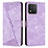 Custodia Portafoglio In Pelle Cover con Supporto Y08X per Huawei Honor X5 Viola