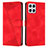 Custodia Portafoglio In Pelle Cover con Supporto Y08X per Huawei Honor X8 4G Rosso