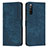 Custodia Portafoglio In Pelle Cover con Supporto Y08X per Sony Xperia 10 IV Blu