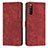 Custodia Portafoglio In Pelle Cover con Supporto Y08X per Sony Xperia 10 IV Rosso