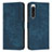 Custodia Portafoglio In Pelle Cover con Supporto Y08X per Sony Xperia 5 IV Blu