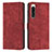 Custodia Portafoglio In Pelle Cover con Supporto Y08X per Sony Xperia 5 IV Rosso