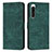 Custodia Portafoglio In Pelle Cover con Supporto Y08X per Sony Xperia 5 IV Verde