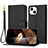 Custodia Portafoglio In Pelle Cover con Supporto Y09X per Apple iPhone 14 Nero