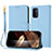 Custodia Portafoglio In Pelle Cover con Supporto Y09X per Oppo A54 5G