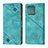Custodia Portafoglio In Pelle Cover con Supporto YB1 per Motorola Moto X40 5G Verde