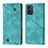 Custodia Portafoglio In Pelle Cover con Supporto YB1 per Oppo A96 4G Verde