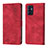 Custodia Portafoglio In Pelle Cover con Supporto YB1 per Oppo Reno6 5G Rosso