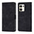 Custodia Portafoglio In Pelle Cover con Supporto YB1 per Oppo Reno9 Pro+ Plus 5G Nero