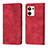 Custodia Portafoglio In Pelle Cover con Supporto YB1 per Oppo Reno9 Pro+ Plus 5G Rosso