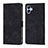 Custodia Portafoglio In Pelle Cover con Supporto YB1 per Samsung Galaxy A04E Nero