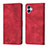 Custodia Portafoglio In Pelle Cover con Supporto YB1 per Samsung Galaxy A04E Rosso