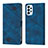 Custodia Portafoglio In Pelle Cover con Supporto YB1 per Samsung Galaxy A23 5G Blu