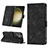 Custodia Portafoglio In Pelle Cover con Supporto YB1 per Samsung Galaxy S22 Ultra 5G