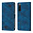 Custodia Portafoglio In Pelle Cover con Supporto YB1 per Sony Xperia 5 IV Blu