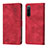 Custodia Portafoglio In Pelle Cover con Supporto YB1 per Sony Xperia 5 IV Rosso