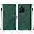 Custodia Portafoglio In Pelle Cover con Supporto YB2 per Xiaomi Poco X5 Pro 5G Verde