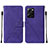 Custodia Portafoglio In Pelle Cover con Supporto YB2 per Xiaomi Poco X5 Pro 5G Viola