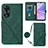 Custodia Portafoglio In Pelle Cover con Supporto YB3 per Oppo A58 5G