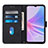 Custodia Portafoglio In Pelle Cover con Supporto YB3 per Oppo A78 5G