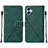 Custodia Portafoglio In Pelle Cover con Supporto YB3 per Samsung Galaxy A04E Verde